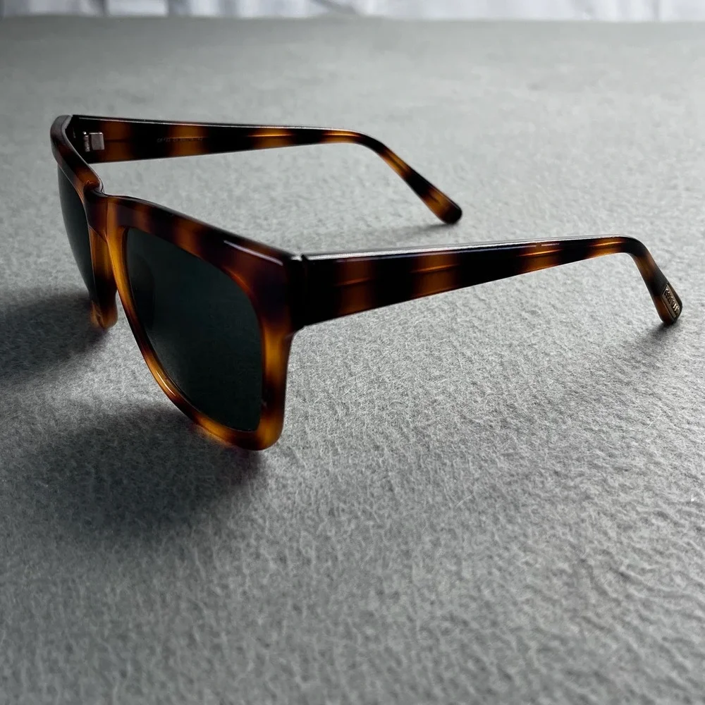 Cole Haan Sunglasses Brown Tortoise Acetate Square CH7022 55-18-142 Classic